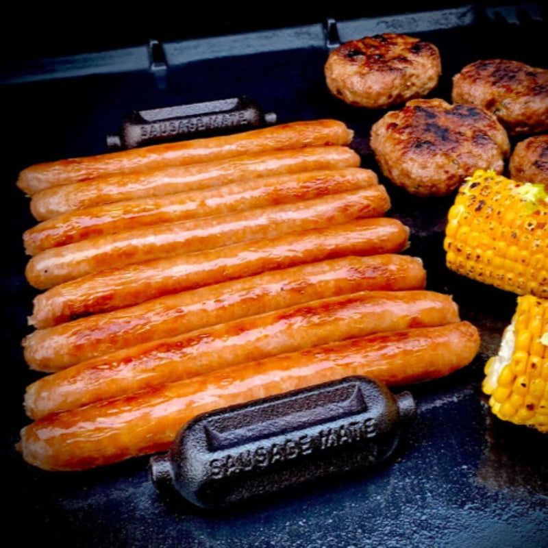 BBQ Sausage Mate - Set of Two - Controls your sausages whilst cooking