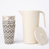 Bamboo cup and jug