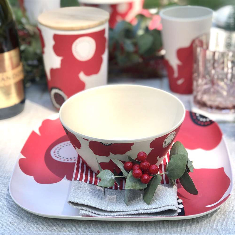 Bamboo Bowl 15cm - Available in 13 Patterns