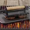 Cast Iron Meat Press get your burgers cooked to perfection