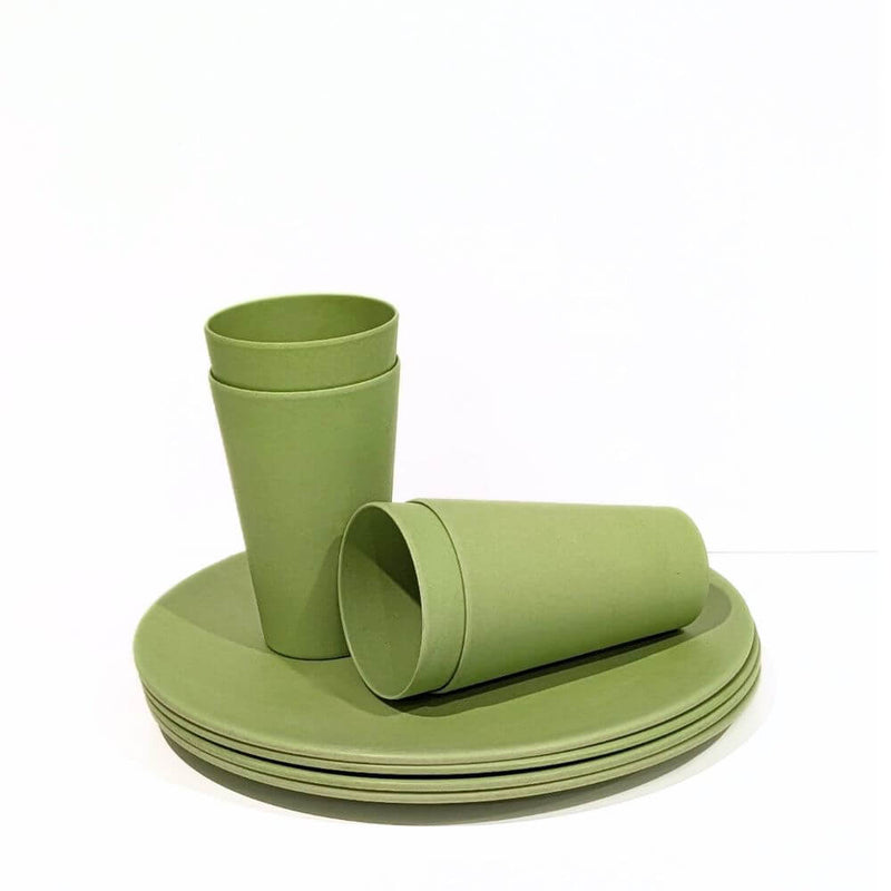 Bamboo Dinnerware - Poolside Pack – The Outdoor Table