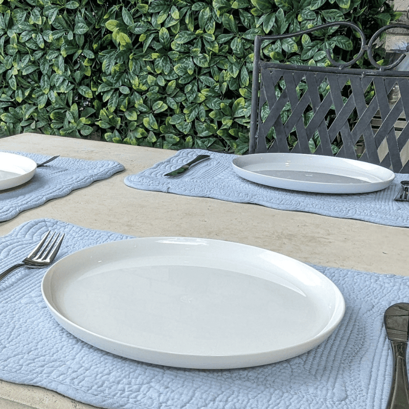 Unbreakable Plate Large Non Slip Dinnerware The Outdoor Table