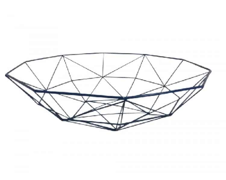 Metal Basket - Navy