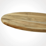 Acacia Wood Round Serving Board - Large