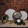 Angelique Metal Ware Platter - Small Gold