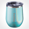 TraVino - Stemless Insulated Wine Tumbler - Aqua Mist