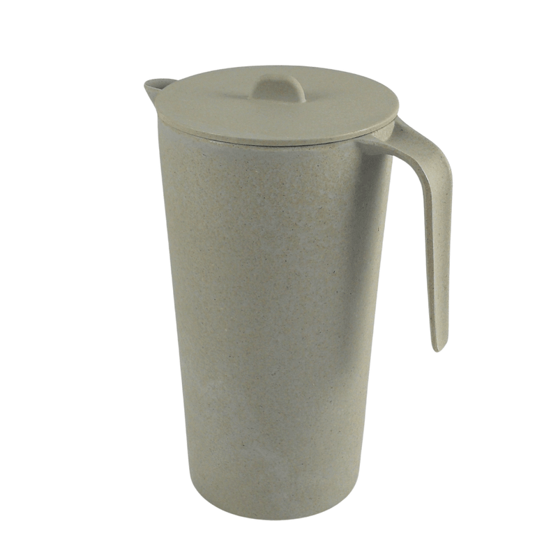 Bamboo Jug with lid - Stone