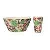 Bamboo Cup - Tropicana and Bamboo Salad bowl