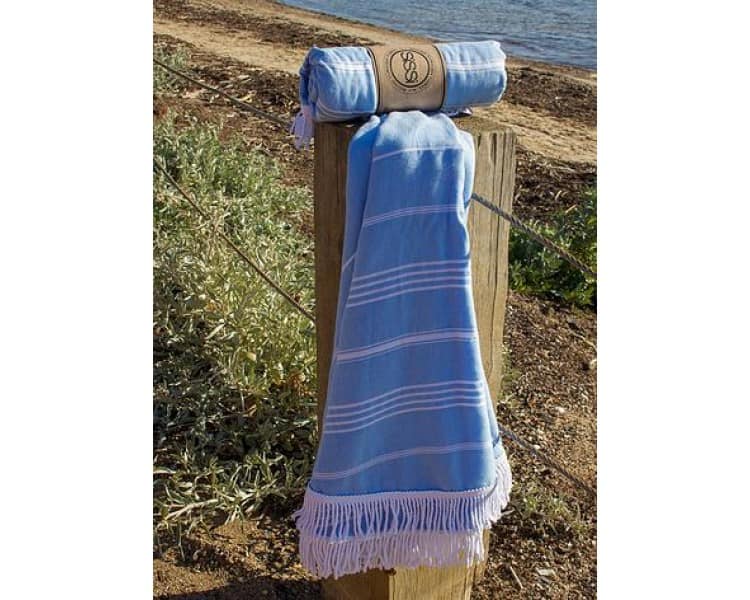 Round Turkish Towel - Bubblegum