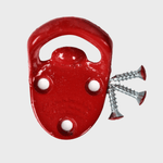 Classic Wall Mounted Bottle Opener - Red