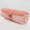 Cotton Diamond Throw - Blush