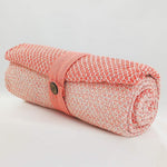 Cotton Diamond Throw - Blush