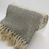 Cotton Diamond Throw - Natural