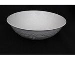 Angelique Metal Ware Serving Bowl - Large White