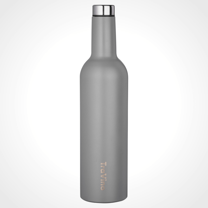 TraVino Insulated bottle - Grey