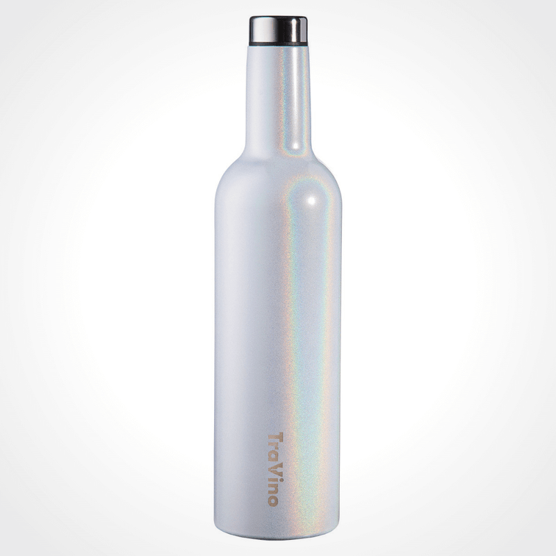 TraVino Insulated bottle - White Sparkles