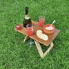 Portable Folding Picnic Table - Petite Chocolate