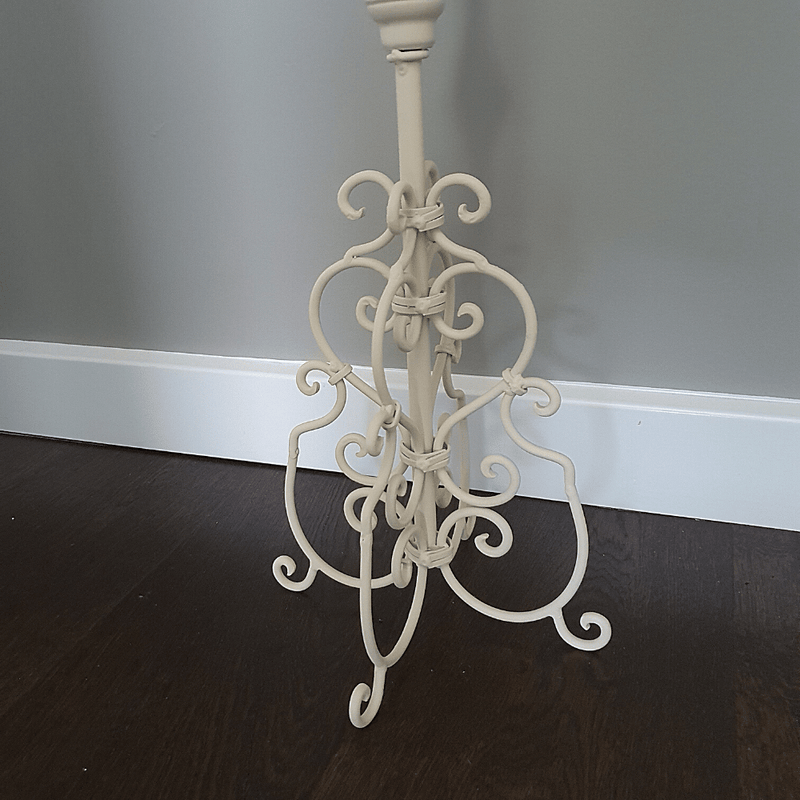 Gothic Style Candle Stick - Cream