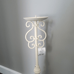 Gothic Style Candle Stick - Cream