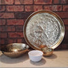 Angelique Metal Ware Platter - Large Gold