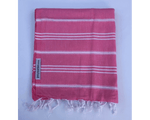 Picnic Towel - Maine Hot Pink & White