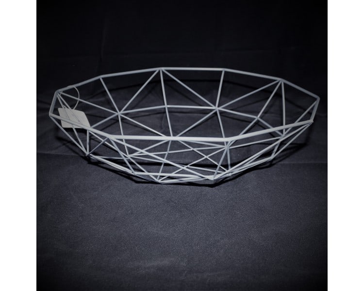 Metal Basket - Grey