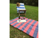 Portofino Navy & Red Turkish Towel