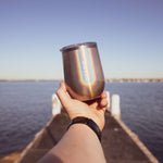 TraVino - Stemless Insulated Wine Tumbler - Rose Gold