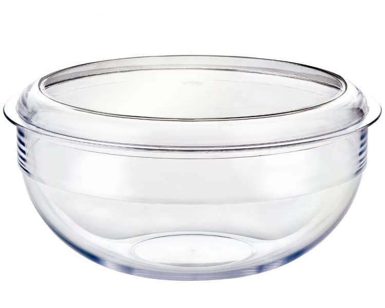 Salad bowl with lid