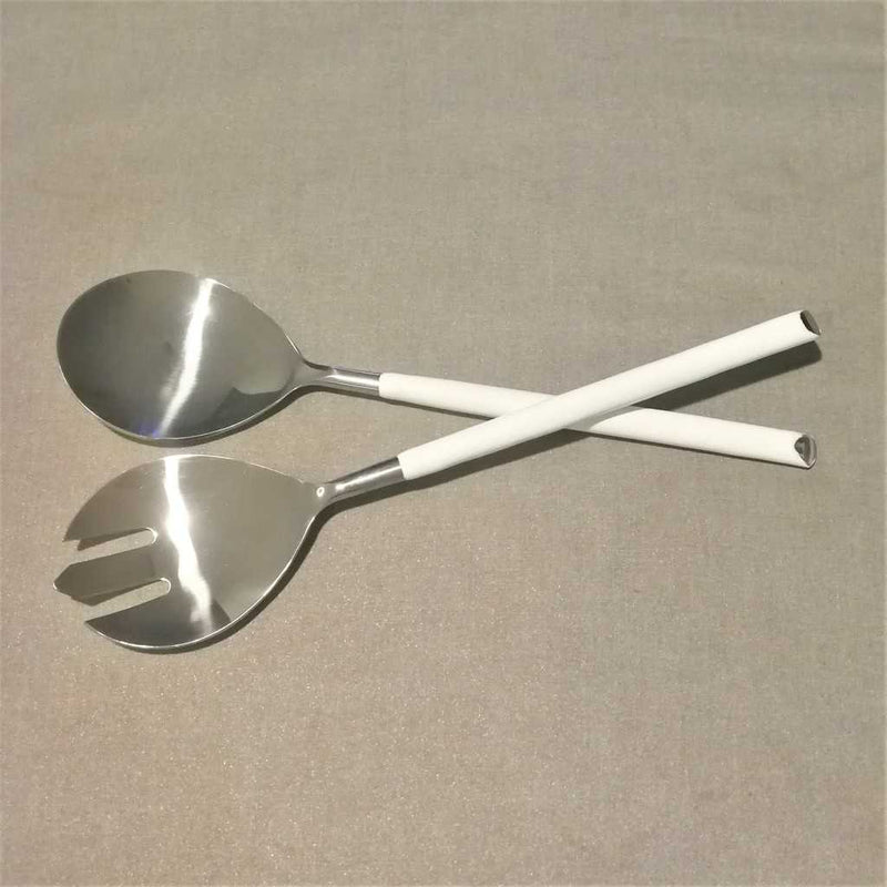 Salad Servers - Ivory Handle