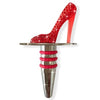 Wine Stopper - Bottle Stopper - Red Diamante