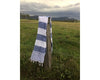 Sorrento Denim & White Turkish Towel