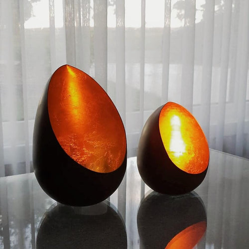 Sparkle Copper Tealight Candle Holders - Large