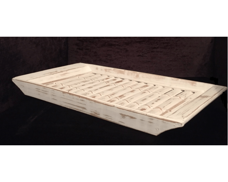 White Wash Tray - Large