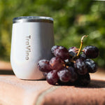 TraVino - Stemless Insulated Wine Tumbler - White Sparkles