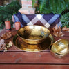 Angelique Metal Ware Platter - Small Gold