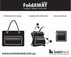 Enviro Bags - Black Foldaway Traveller